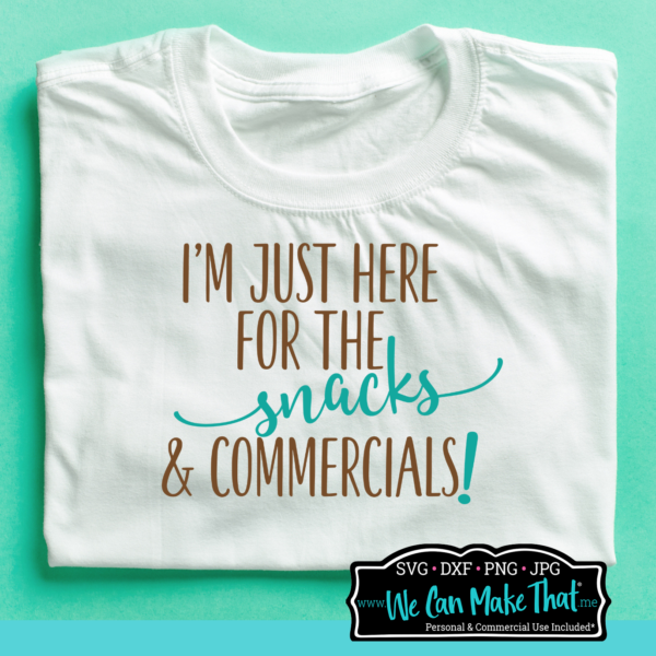 2 Super Bowl Snack Shirts SVG - Image 4