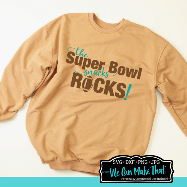 2 Super Bowl Snack Shirts SVG - Image 3
