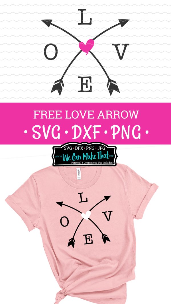 Free Love arrow SVG
