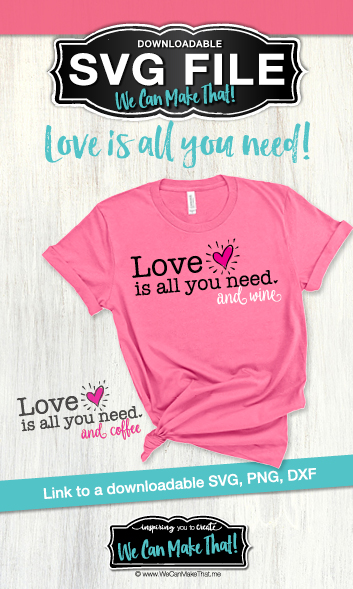 Love Is All You Need SVG