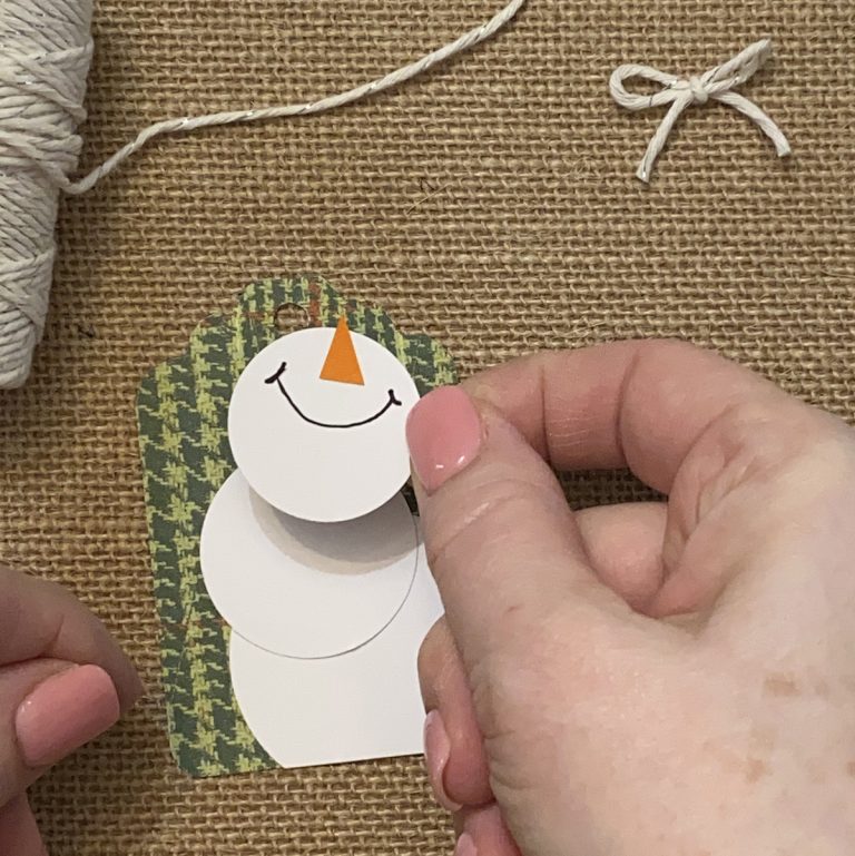 Simple Snowman Tag & DIYs
