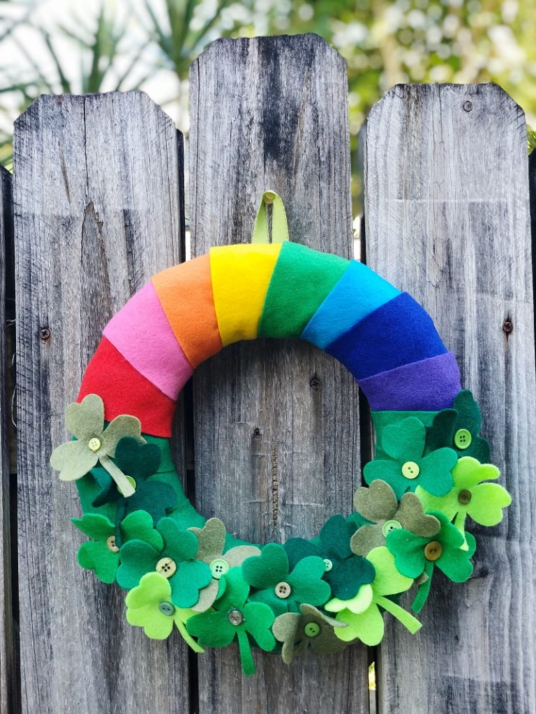 Rainbow Wreath