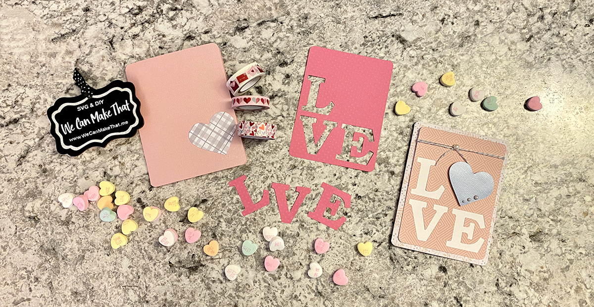 Make a Valentine’s Day Card with your Cricut®