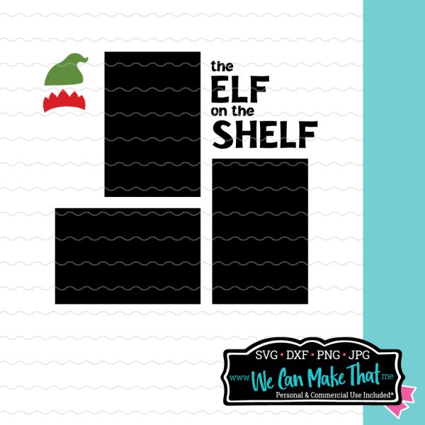 Elf on the shelf Scrapbook page Idea