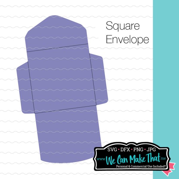Square envelope SVG