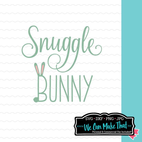 Free Snuggle Bunny SVG cut file