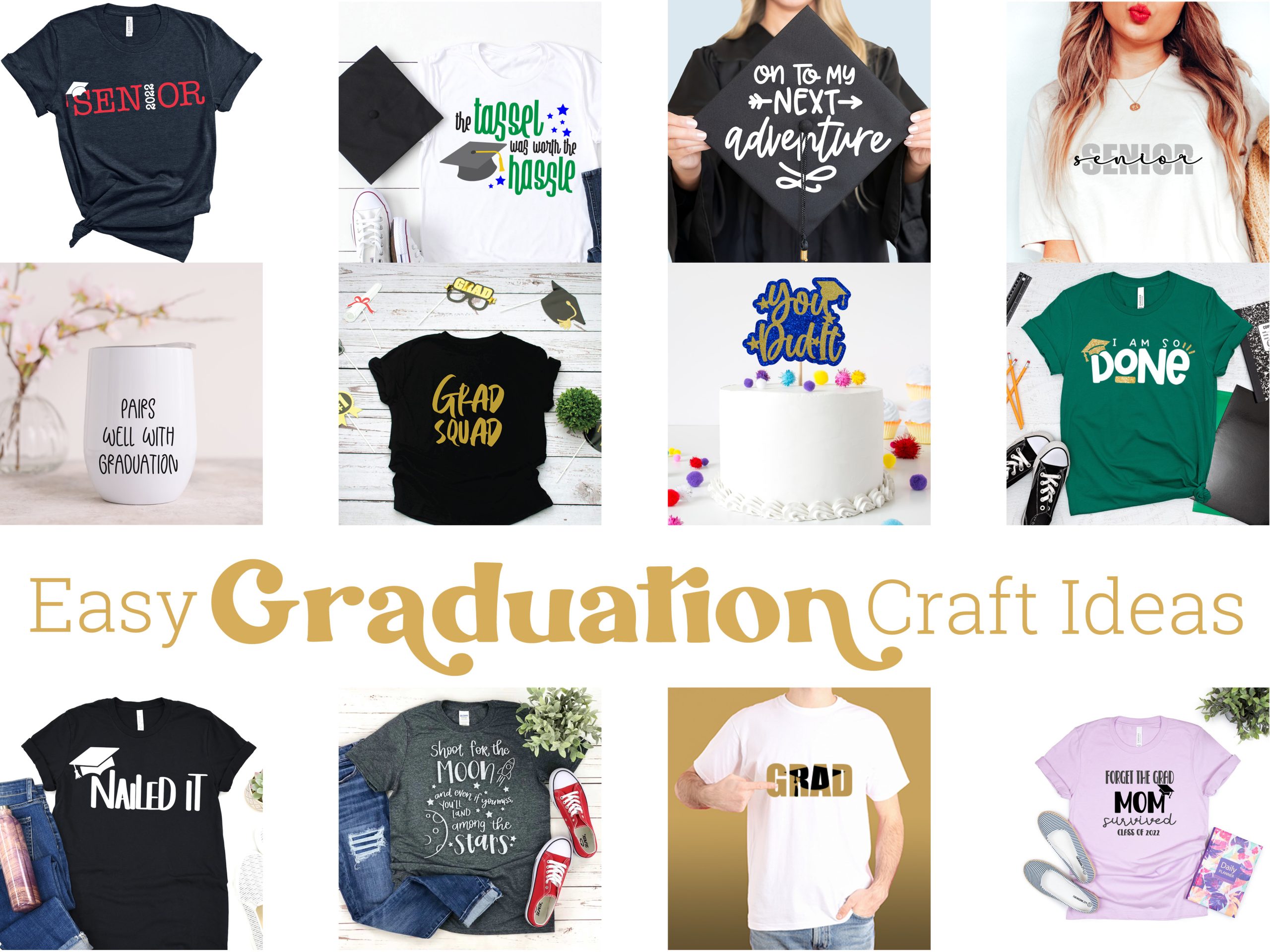 Easy Graduation Crafts for Gifts