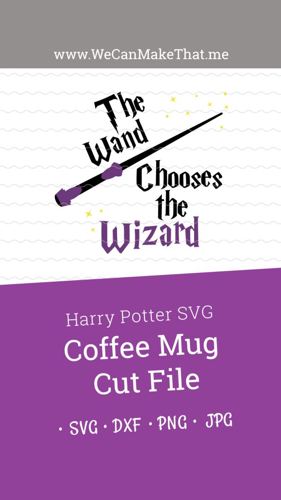 The wand chooses the wizard svg