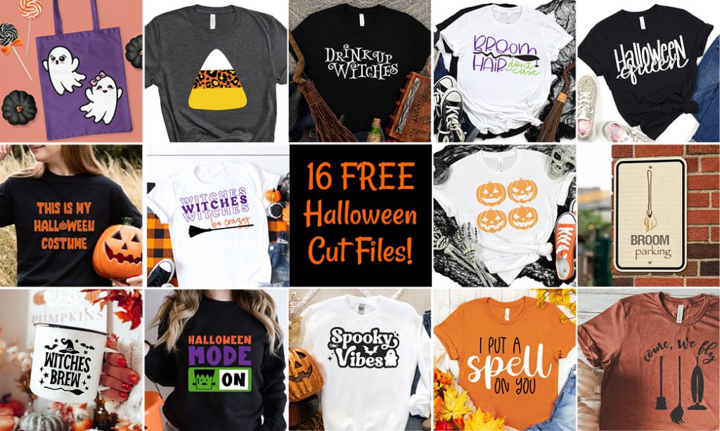 free halloween cut files