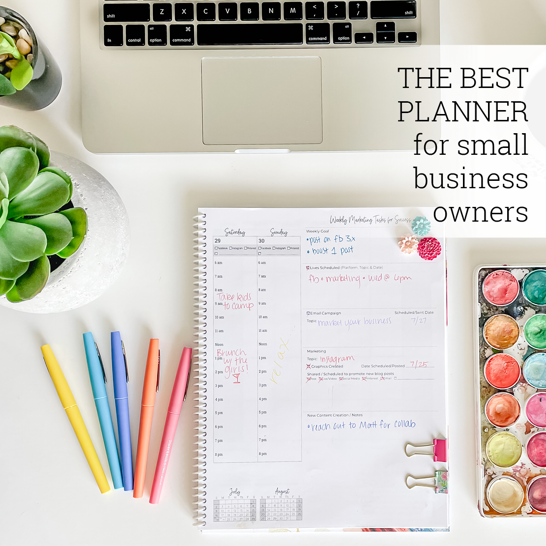 The Best Planner for Small Business Owners