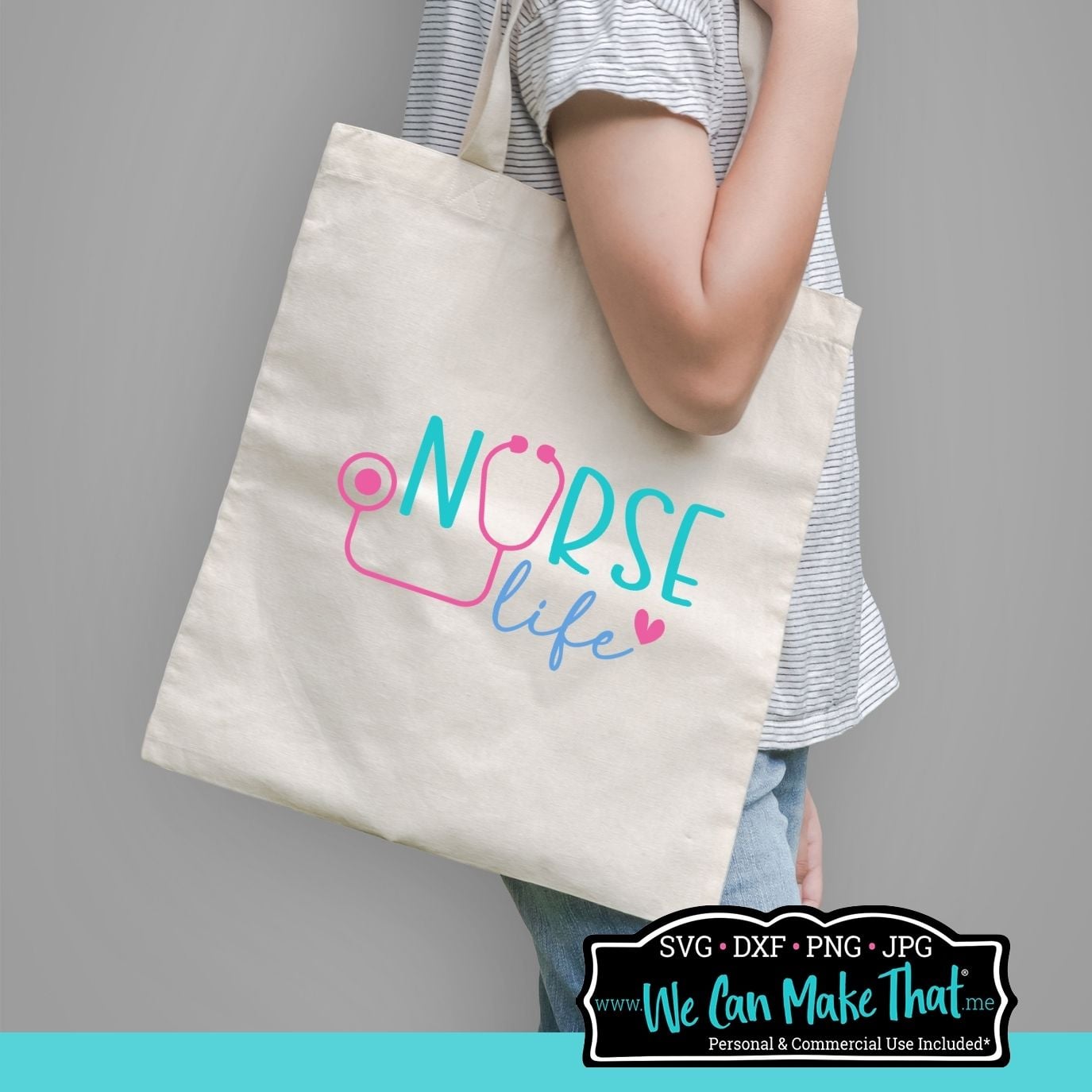 Nurse Life Stethoscope SVG Design - Image 2