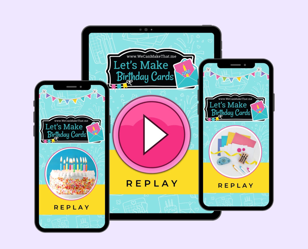 ipad and phone mockups on purple background.