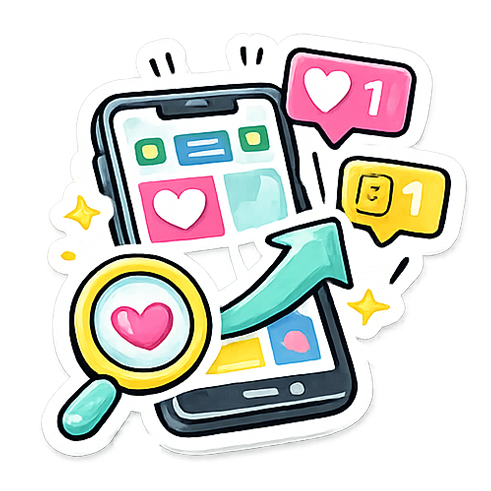 Plan to Profit workshop colorful social media icon.